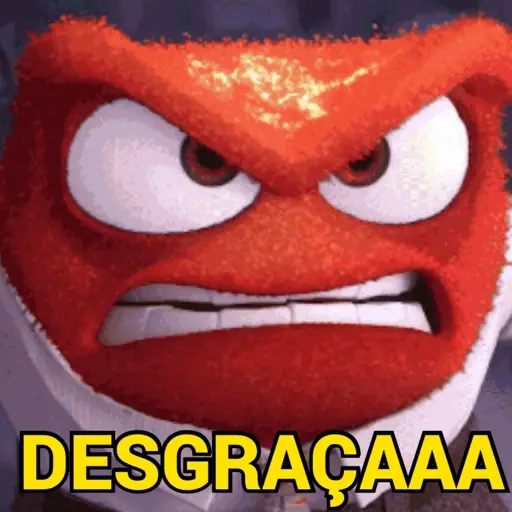 Figurinha: Raiva Explodindo!