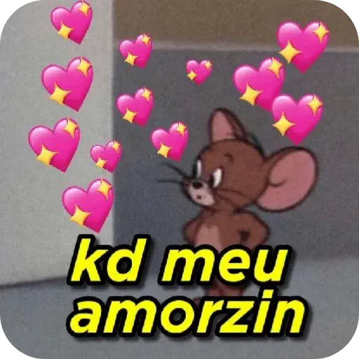 Figurinha: Jerry procura seu amor