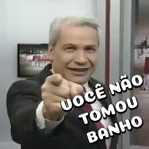 Figurinha: Você Não Tomou Banho
