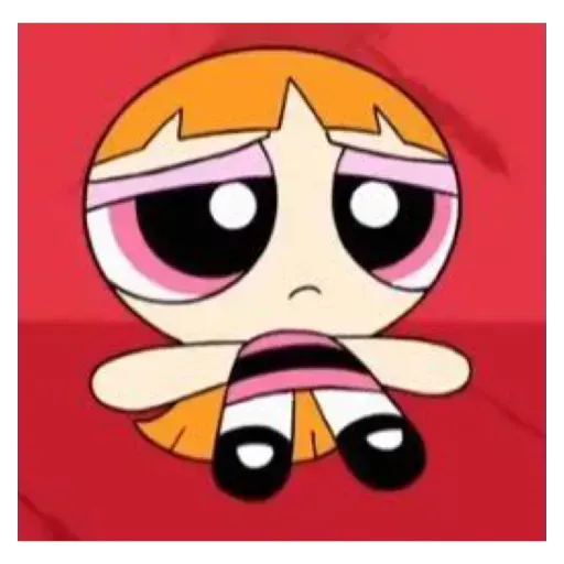 Figurinha: Florzinha Triste