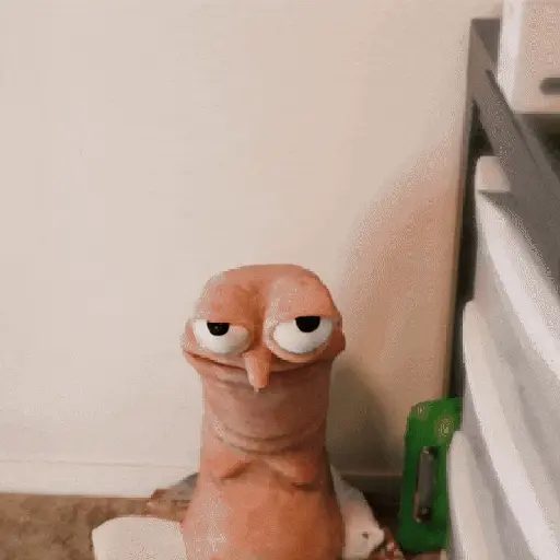 Figurinha: Personagem expressivo