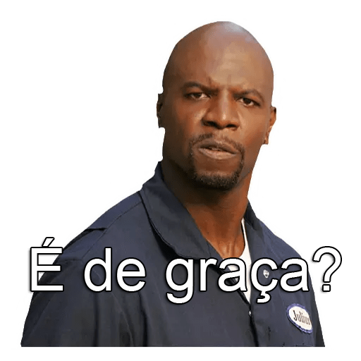 Figurinha: É de graça?