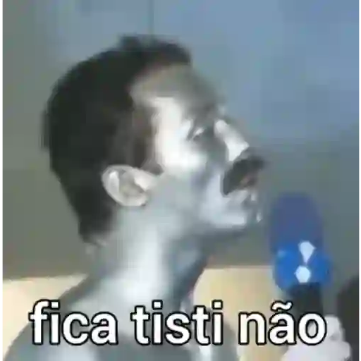 Figurinha: Freddie Mercury "Fica Tisti Não"