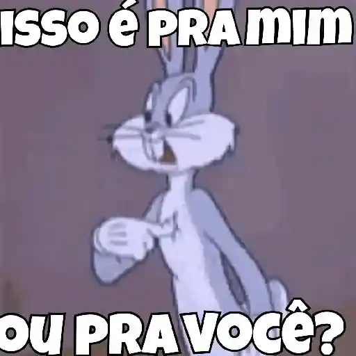 Figurinha: Coelho da Morte: Pra mim ou pra você?