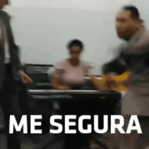 Figurinha: ME SEGURA