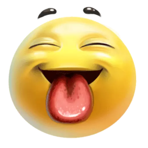 Figurinha: Emoji Debochado com Língua