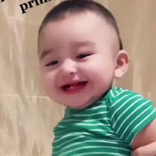 Figurinha: Bebê Sorrindo e Rindo