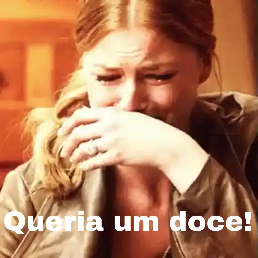Figurinha: Chorando por doce