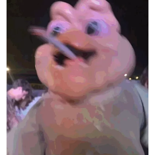 Figurinha: Personagem com cigarro na boca