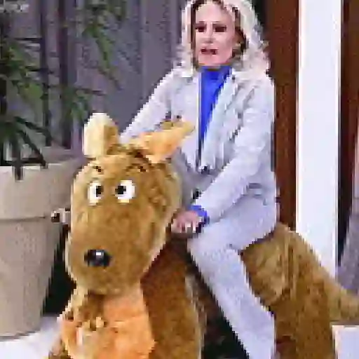 Figurinha: Ana Maria Braga no Canguru