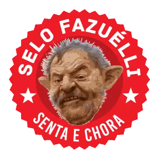 Figurinha: Selo "Senta e Chora"