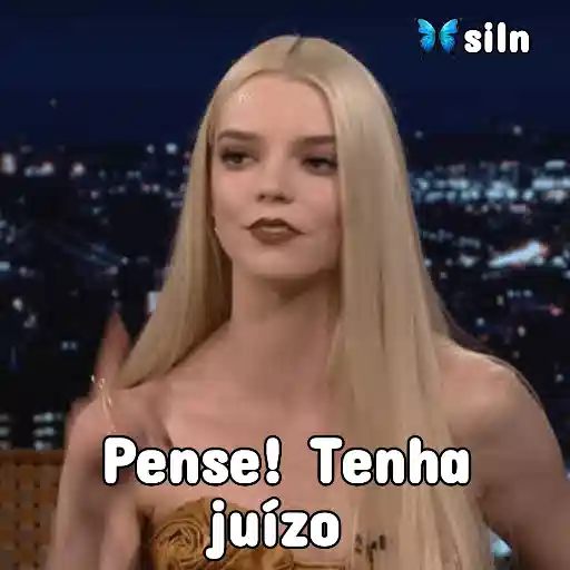 Figurinha: Anya Taylor-Joy: Pense!