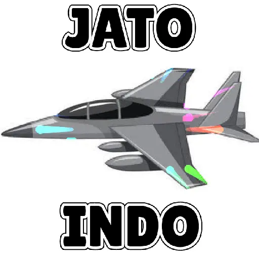 Figurinha: Jato em Movimento Rápido