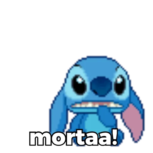 Figurinha: Stitch Mortaa