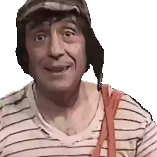 Figurinha: Chaves faz sinal de ideia