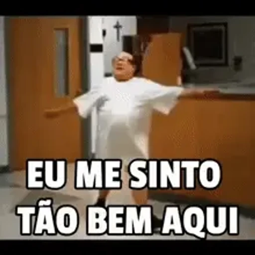 Figurinha: Me sinto tão bem