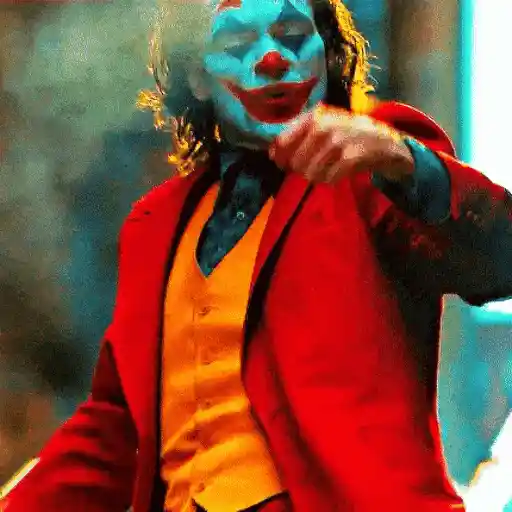 Figurinha: Joker dançando