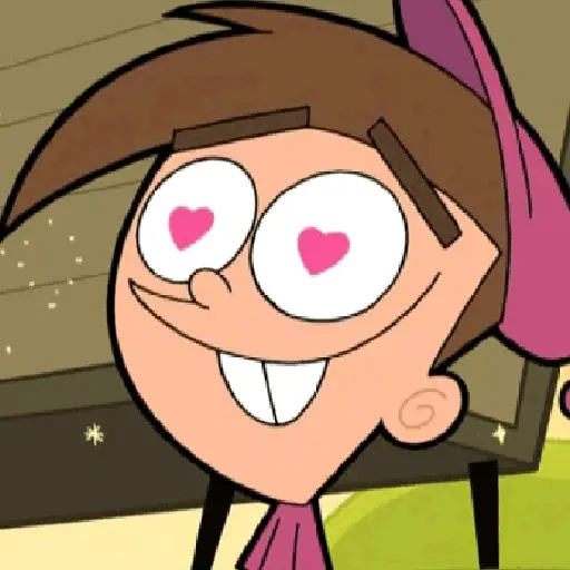 Figurinha: Timmy Apaixonado