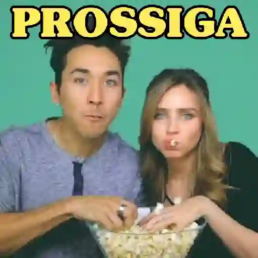 Figurinha: Casal Come Pipoca