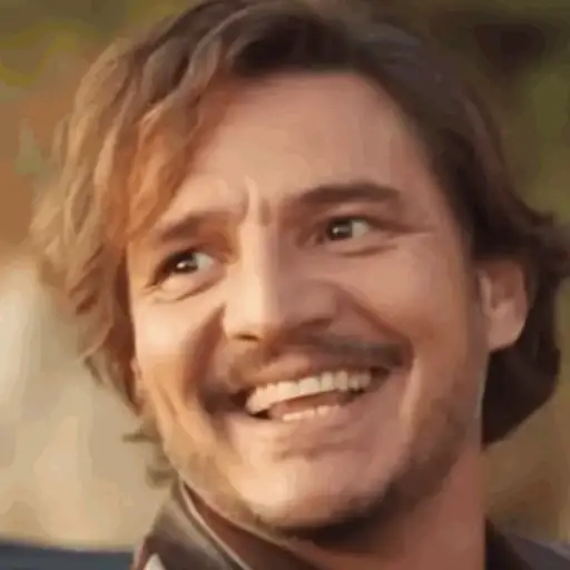 Figurinha: Homem Rindo