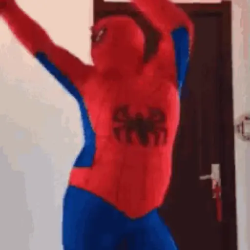 Figurinha: Homem-Aranha Dançando