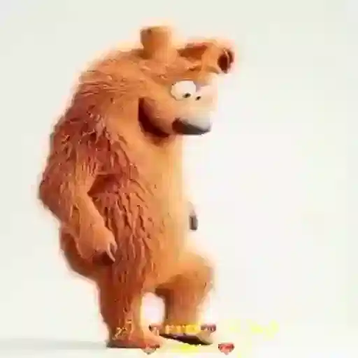 Figurinha: Urso Dançando Animado