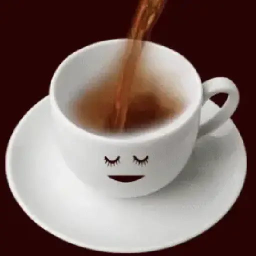 Figurinha: Café Fofo Ganhando Vida