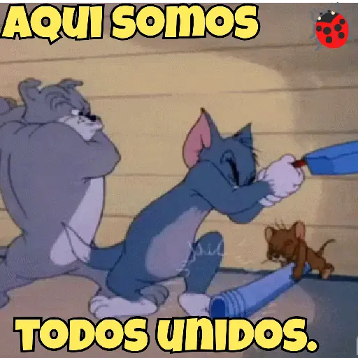 Figurinha: Tom e Jerry Unidos