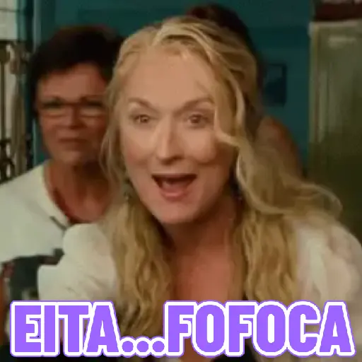 Figurinha: Eita Fofoca: Procurando Novidades