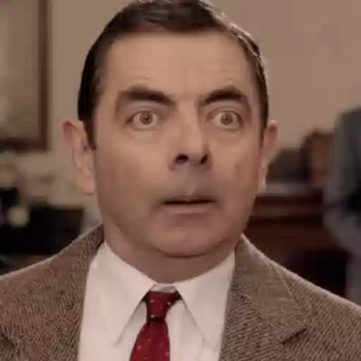 Figurinha: Mr. Bean Surpreso
