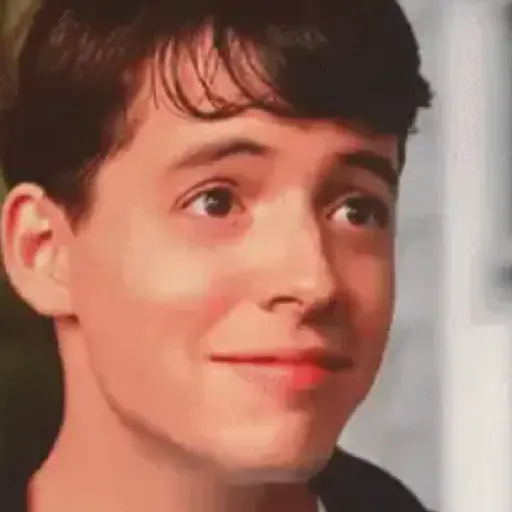 Figurinha: Matthew Broderick Sorrindo