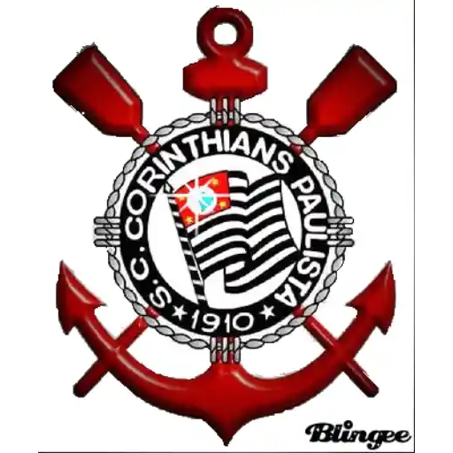 Figurinha: Brasão do Corinthians Brilhante