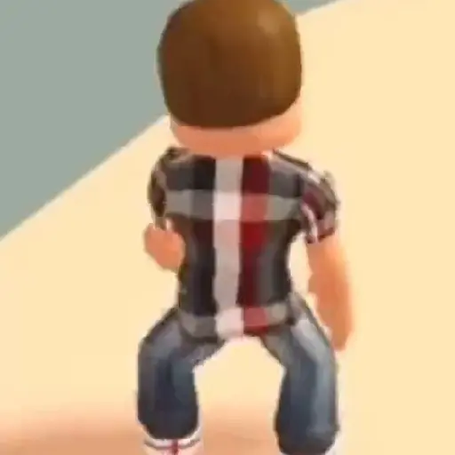 Figurinha: Dancinha do boneco 3D