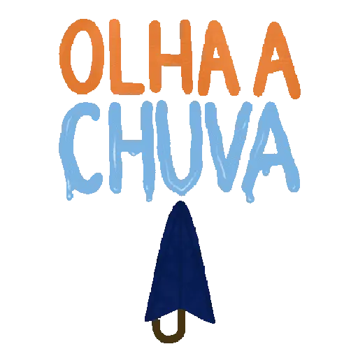 Figurinha: Olha a Chuva