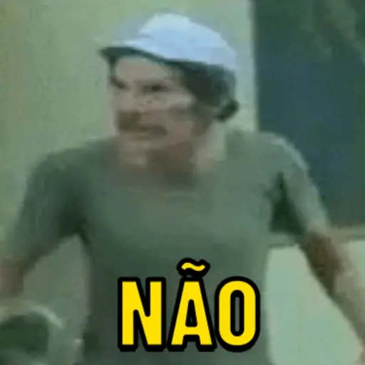 Figurinha: Seu Madruga Diz Não