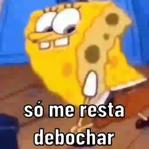 Figurinha: Bob Esponja Sarcástico