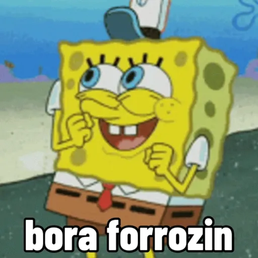 Figurinha: Bob Esponja: Bora Forrozim!