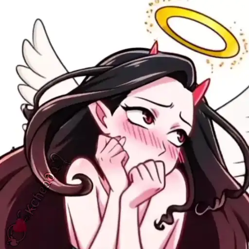 Figurinha: Nezuko Anjo