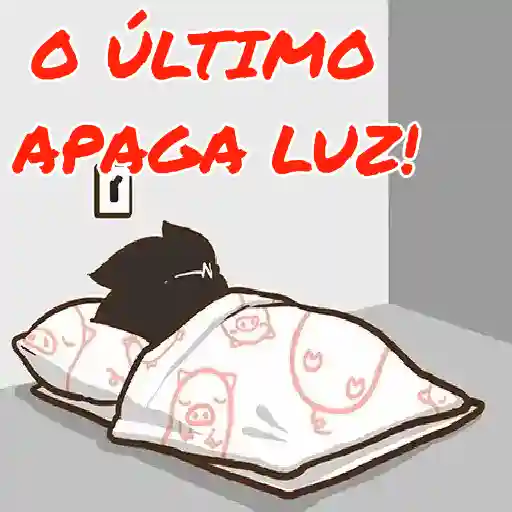 Figurinha: O Último Apaga a Luz