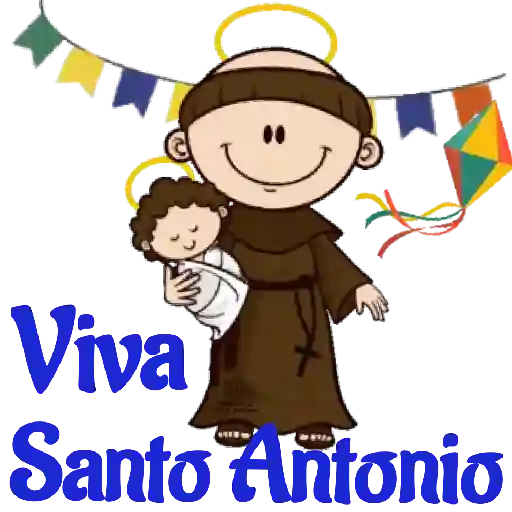 Figurinha: Viva Santo Antônio