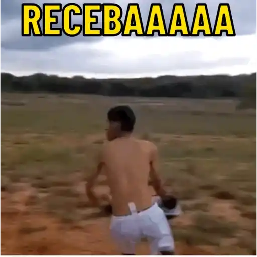 Figurinha: Homem jogando algo longe