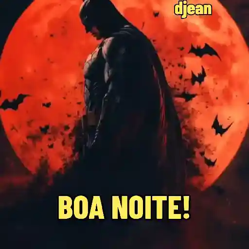 Figurinha: Batman "Boa Noite!"