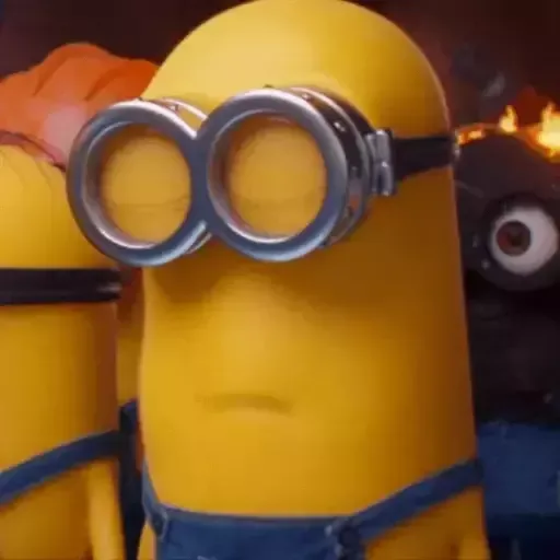 Figurinha: Minion Falando Blah Blah Blah