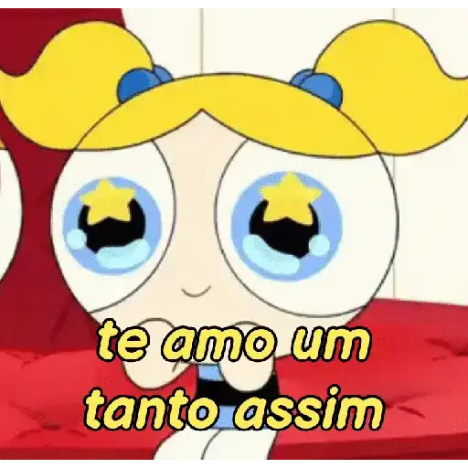 Figurinha: Lindinha te amo