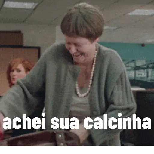 Figurinha: Achei Sua Calcinha