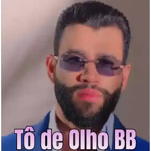 Figurinha: Homem de Óculos PISCA
