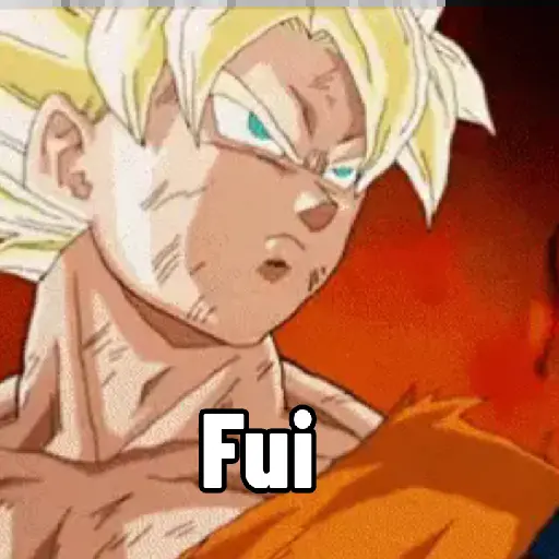 Figurinha: Goku "Fui"