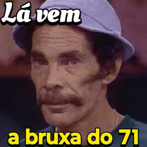 Figurinha: Seu Madruga "A Bruxa do 71"