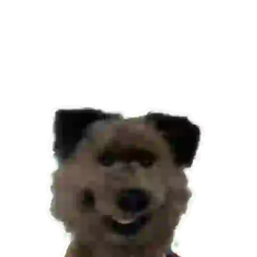 Figurinha: Cachorro Feliz Dançando