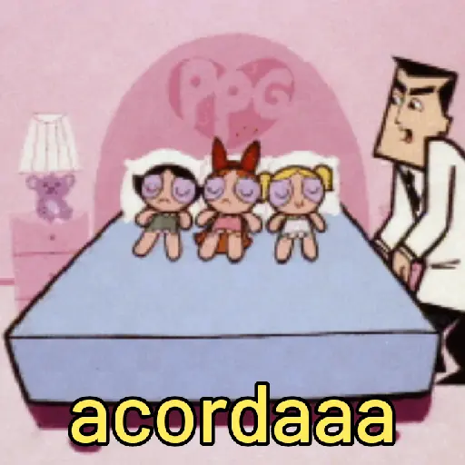 Figurinha: Acorda, Meninas!